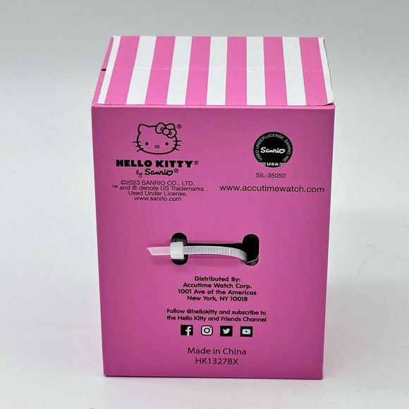 Sanrio Hello Kitty Accutime Pink Women’s Watch - Picture 2 of 5